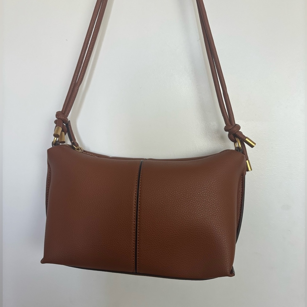 Zara Brown Crossbody Bag